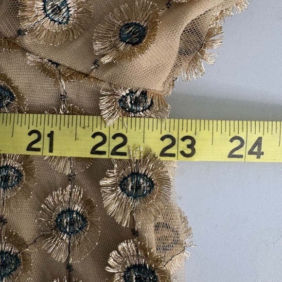 Calvin Klein Gold Blouse - Picture 12 of 13